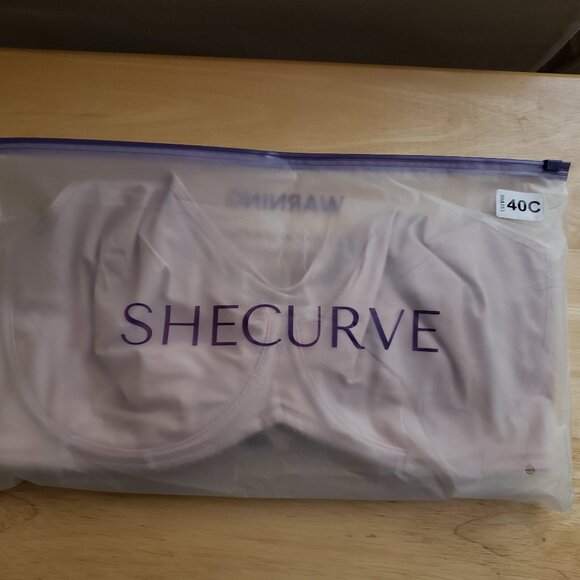 NWT women's Shecurve tan bra 40c - Picture 2 of 14